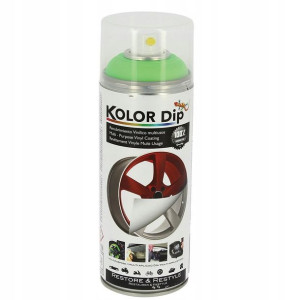 Kolor Dip Zielony Plastyczna Guma Spray 400 Ml Lak