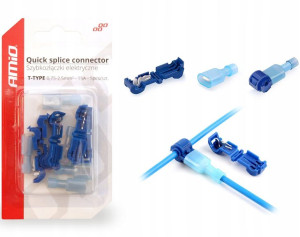 Szybkozłączki Elektr Typ-t 0,75-2,5 Mm2 15a 5 Szt.