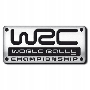 Naklejka Na Samochód Blaszka Alu Wrc World Rally