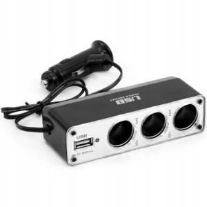 Rozgałęźnik Przedłużacz Zapalniczki 12v 24v Usb