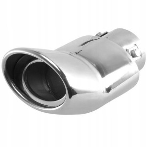 Końcówka Wydechu Tłumika Nakładka Wygięta 33-56mm