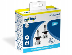 Narva H4 X2 6500k Range Performance Led 12/24v 24w