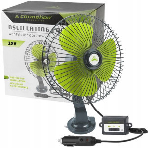 Wiatrak Samochodowy Wentylator 12v Przyssawka