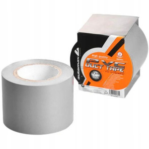Taśma Naprawcza Srebrna Szara Pvc Duct Tape 48/10