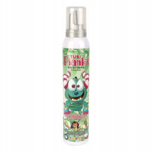 Tubi pianka kreatywna Zielony Edek 200ml Tuban