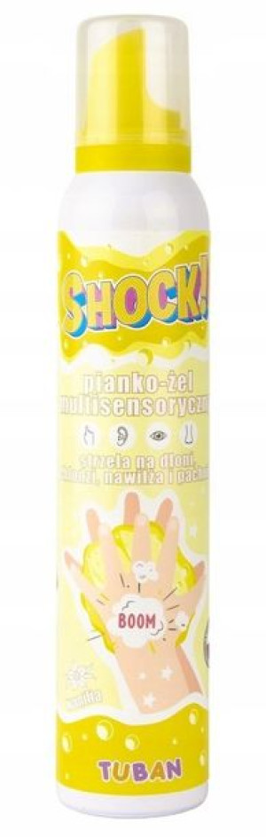 Tuban Shock multisensoryczny pianko-żel 200 ml