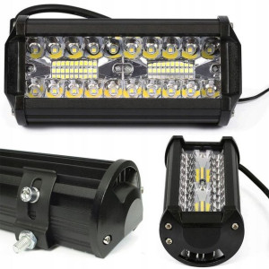 Light Bar 120w Led Off-road 4x4 Combo Dalekosiężny