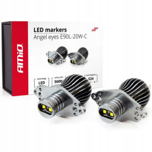 Led Markery Białe Ringi 20w 5600k Bmw E90 E91 Lci