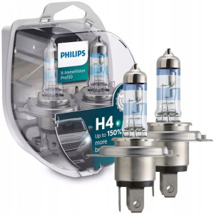 H4 Philips Xtreme Vision Duo +150% Więcej Światła
