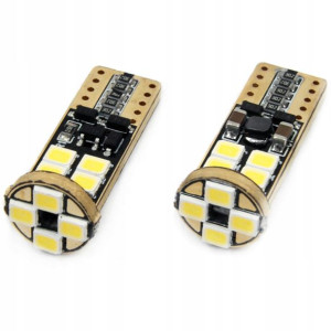 Żarówki W5w Led Postojówki 12/24v Białe Can-bus
