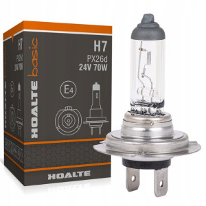 Żarówka H7 HOALTE 24V 70W PX26d E4 ciężarówka TIR