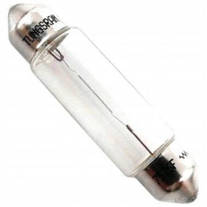 Tungsram Sv8.5 Żarówka Rurka 12v 5w 1szt C5w 36 Mm