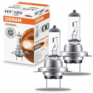 Żarówki H7 Osram 12v 55w Światła Mijania Krótkie