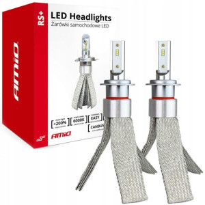 Żarówki Led H7 Rs+ 2x25w 12/24v Canbus 6000k +200%
