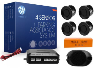 Czujniki Cofania Parkowania Buzzer Dźwięk Kpl 22mm