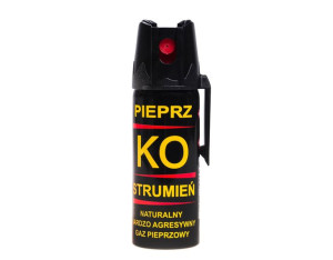 Gaz pieprzowy Klever KO JET 50 ml  Strumień