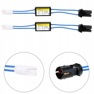 Filtr Opornik Żarówek Led W5w T10 Rezystory Canbus