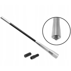 Maszt Antenowy Aluminiowy 20 Cm + Adaptery 5mm 6mm