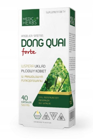 Medica Herbs Dong Quai Forte Dzięgiel Chiński 40k