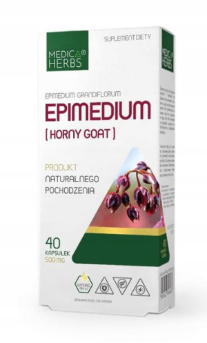 Medica Herbs Epimedium ( Horny Goat ) 40 Caps.