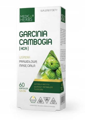 Medica Herbs Garcinia Cambogia Hca 60 Kapsułek
