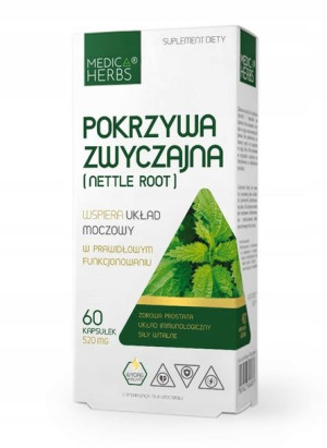 Medica Herbs Pokrzywa Zwyczajna 520mg 60 Caps.