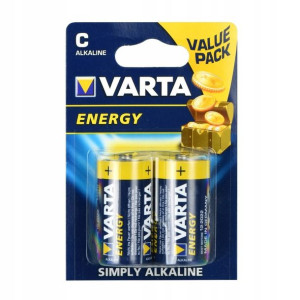 Bateria alkaliczna VARTA C (R14) 2 SZTUKI LR14 BABY MN1400 1.5V 7800 mAh