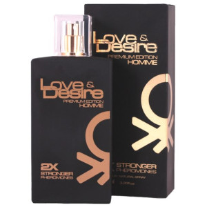 Perfumy Z Feromonami Love & Desire Premium Edition Męskie 100Ml