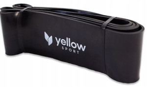 yellowPOWER PĘTLA guma do ćwiczeń czarna 79-104 kg
