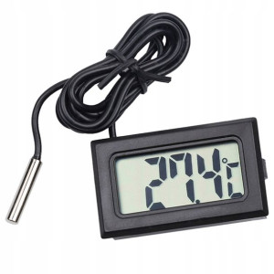 Termometr Elektroniczny Lcd Z Sondą Cyfrowy Pieca