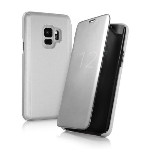 Etui Smart Clear View do Huawei P30 Pro srebrny