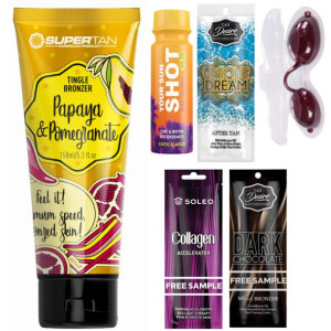 Supertan Papaya & Pomegranate + Gratisy