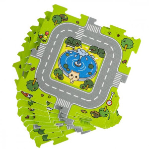 Puzzle piankowe Mata piankowa Miasto Uliczki