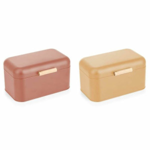 Koszyk na pieczywo DKD Home Decor 30,50 x 20,7 x 15 cm Metal Terakota