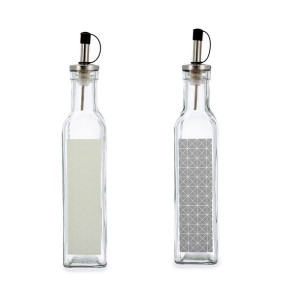 Buteleczka na oliwę Quid Moss Niebieski Szkło (280 ml)