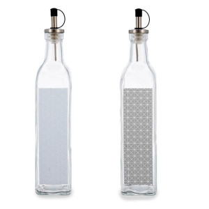 Buteleczka na oliwę Quid Moss Niebieski Szkło (500 ml)