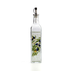 Buteleczka na oliwę Quid Renova Przezroczysty Szkło (500 ml)