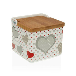 Solniczka z pokrywką Versa Sweet 12,2 x 11,5 x 12,2 cm Ceramika