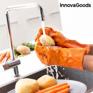 Rękawice do Mycia i Skrobania Warzyw i Owoców Gloveg InnovaGoods