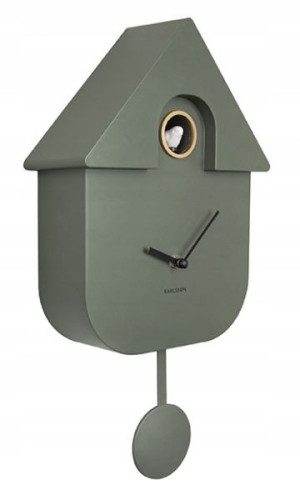 Zegar na ścianę z kukułką wahadłem MODERN CUCKOO