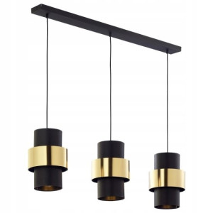 Lampa sufitowa wisząca CALISTO 3 listwa żyrandol
