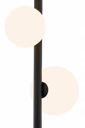 Lampa sufitowa wisząca TAIDA 4 czarna żyrandol