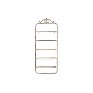 Stojak na Butelki DKD Home Decor Metal Biały (39 x 9,5 x 102,5 cm)