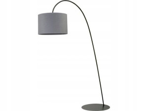 Lampa podłogowa, stojąca ALICE szara abażur