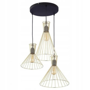 Lampa sufitowa wisząca SAHARA 3 żyrandol nad stół
