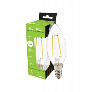 Żarówka LED E14 ORO CLARO 4W 2700K