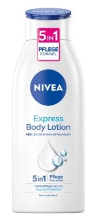 (DE) Nivea, Szybko wchaniający się balsam do ciała, 400 ml (PRODUKT Z NIEMI