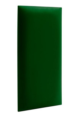 Panel tapicerowany ścienny wezgłowie gładki Velvet 60x30 cm - butelkowy