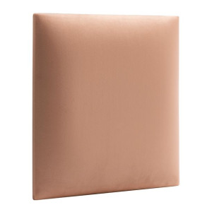 Panel tapicerowany ścienny wezgłowie gładki Velvet 30x30 cm - jasny róż