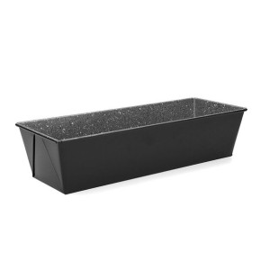 Forma do Ciast Bidasoa Tribeca Prostokątny Czarny Metal (31 x 12 x 8 cm)